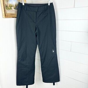 Spyder Winner Athletic Fit Insulated Ski Snow Pant Black Women's Size 10